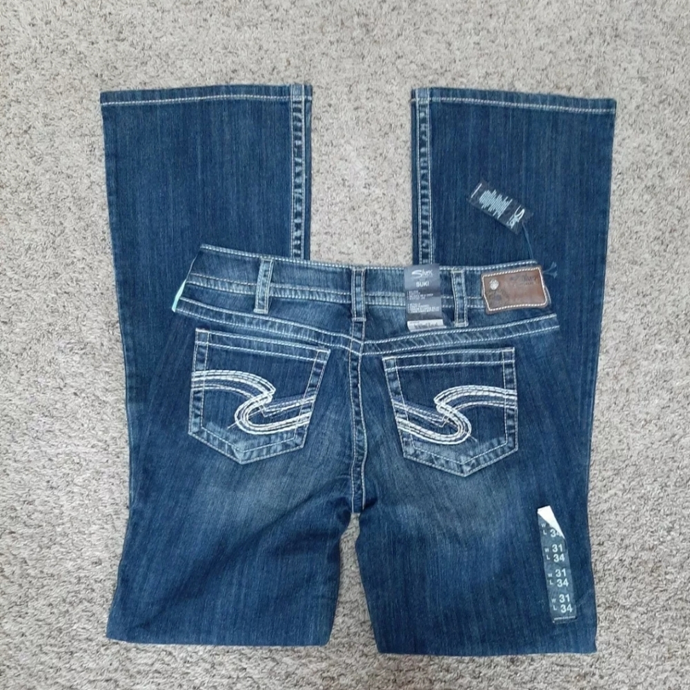Silver Suki Jeans 31x34